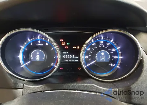 2012 Hyundai Sonata Se из США, поврежденный, VIN 5NPEC4AC2CH406897